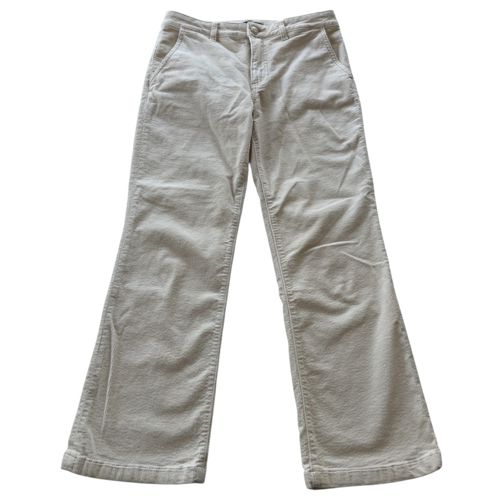 Kut From the Kloth Corduroy Cream Trouser Pants Size 6